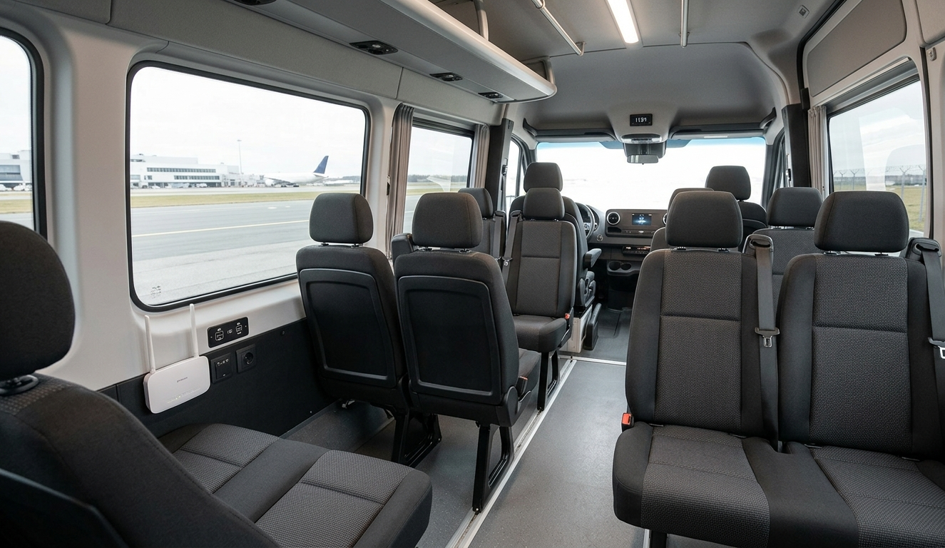 Scheduled shuttle service 2 - Airport Taxi Brussels